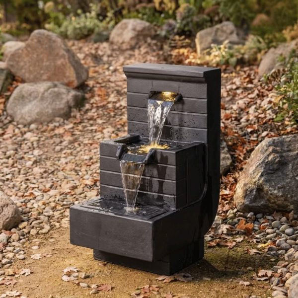 Steplight fountain